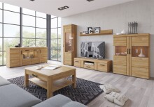 Wandboard >CORTINA< in Grandson Eiche Dekor - 157x19,6x21,9 (BxHxT)