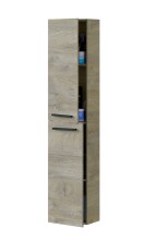 Hängeschrank >ATHENA< in Alaska-Eiche - 30x150x25 (BxHxT)