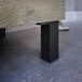 Waschbeckenunterschrank >ATHENA< (2er-Set) Spiegel, Alaska-Eiche - 80x80x45 (BxHxT)