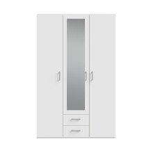 Drehtürenschrank >ECONOBOX 2< in weiß /...