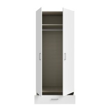 Drehtürenschrank >ECONOBOX 2< in Weiss - 88,9x210,5x54,2cm (BxHxT)