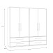 Drehtürenschrank >MOKKARIS< in Artisan Eiche - 205,9x200,1x58,8cm (BxHxT)