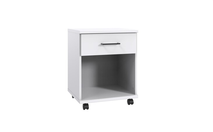 Rollcontainer >Rügen< in WEISS - 46x58x40cm (BxHxT)