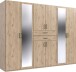 Schlafzimmer-Set >Dillingen< in Viking-oak-Nachbildung - 273x213x58cm (BxHxT)