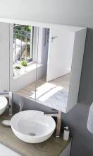 Badezimmerspiegelschrank >Bad-Spiegelschrank 60< in...