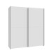 Schiebetürenschrank >Schach&matt< in Weiss - 170,3x190,5x61,2cm (BxHxT)