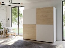 Schiebetürenschrank >Schach&matt< in Weiss...