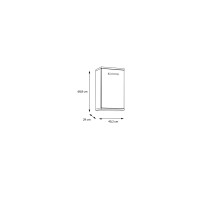 Hängeschrank >Veris < in Artisan Eiche/ Salbei  - 40,2x68,8x29cm (BxHxT)