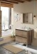 Badezimmer-Set >DAKOTA< in Nordik - 80x80x45 (BxHxT)