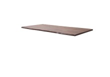 Baumkantentisch >Calabria< in Akazie walnuss/anthrazit - 180x77,5x100 (BxHxT)