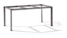 Tischgestell >Freesystem< in Eisengrau, Aluminium -...