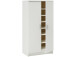 Schuhschrank >Elvira< in Weiß - 54.6x108.4x35.3cm (BxHxT)