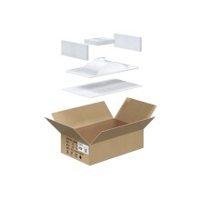 Badezimmer-Set >LOTTO< in Anthrazit-Grau/Eiche - 80x80x45 (BxHxT)