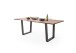 Baumkantentisch >Calabria< in Akazie natur / antik - 160x76,5x90 (BxHxT)