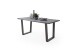 Baumkantentisch >Calabria< in Akazie grau / antik  - 200x77,5x100 (BxHxT)