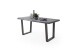Baumkantentisch >Calabria< in Akazie grau / antik  - 240x79,5x100 (BxHxT)