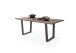 Baumkantentisch >Calabria< in Akazie walnuss / antik - 160x76,5x90 (BxHxT)