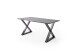 Baumkantentisch >Calabria< in Akazie grau / antik  - 180x76,5x90 (BxHxT)