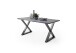 Baumkantentisch >Calabria< in Akazie grau / antik  - 200x77,5x100 (BxHxT)