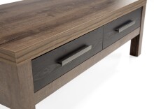 Couchtisch >Balin 1< in Eiche canyon Dekor - 110x40x60cm (BxHxT)
