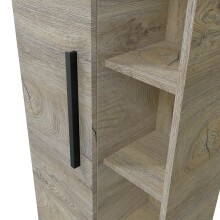 Badezimmer-Set >KONCEPT< in Alaska-Eiche - 50x80x40 (BxHxT)
