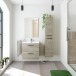 Badezimmer-Set >ARUBA< in Alaska-Eiche - 60x57x45 (BxHxT)