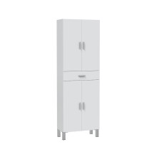 Badezimmer-Set >ATHENA< in weiß glänzend - 80x86x45 (BxHxT)