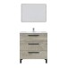 Badezimmer-Set >ATHENA< in Alaska-Eiche - 80x86x45 (BxHxT)