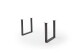 Baumkantentisch >Calabria< in Akazie grau / antik  - 220x79,5x100 (BxHxT)