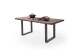 Baumkantentisch >Calabria< in Akazie walnuss / antik - 200x79,5x100 (BxHxT)