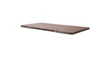 Baumkantentisch >Calabria< in Akazie walnuss / antik - 220x79,5x100 (BxHxT)