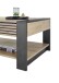 Couchtisch >Felipe< in Artisan Eiche Dekor - 108x42x60cm (BxHxT)