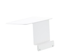 Ablagetisch >Lugo< in weiss, Aluminium - 44x22x24cm...