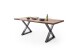 Baumkantentisch >Calabria< in Akazie natur / antik - 240x79,5x100 (BxHxT)