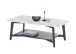 Couchtisch >Isa< in weiß, Keramik - 130x45x70cm (BxHxT)