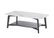 Couchtisch >Isa< in weiß, Keramik - 130x45x70cm (BxHxT)