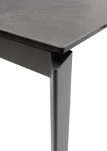 Esstisch >Paul< ausziehbar bis 240cm, anthrazit, Keramik - 180(240)x76x95cm (BxHxT)