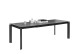 Esstisch >Paul< ausziehbar bis 240cm, anthrazit, Keramik - 180(240)x76x95cm (BxHxT)