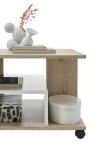 Couchtisch >Marti< in Rima Oak Dekor - 110x42,5x60cm (BxHxT)