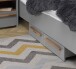 Bettschubkasten >SURFINIO< in Grau  - 50,9x15,9x53cm (BxHxT)
