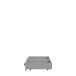 Bettschubkasten >SURFINIO< in Grau  - 50,9x15,9x53cm (BxHxT)