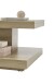 Couchtisch >Rachel< in Artisan Eiche Dekor - 108x41,5x60cm (BxHxT)