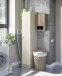 Mehrzweckschrank >Multipurpose< in Eiche - 37,2x180x37 (BxHxT)