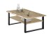 Couchtisch >Venice< in Wotan Eiche Dekor, MDF - 107x40x66cm (BxHxT)