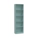 Bücherregal >i-JOY< in Aqua-Grün - 52x180x25 (BxHxT)