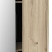 Schuhschrank >EBONY< in Eiche royal - 82,8x178,4x23,9cm (BxHxT)
