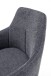 Polsterstuhl >JACKSON< Drehfunktion 180°, in nachtblau, Capulet - 57x84x57cm (BxHxT)