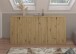 Schuhkommode >Projekt X< in Artisan Eiche - 61x99x34cm (BxHxT)