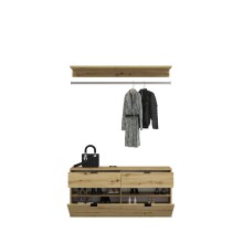 Kommode >Projekt X< in Artisan Eiche - 121x34cm (BxT)