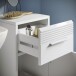 Badezimmer-Set >Linus< in Weiß Hochglanz - 150x182x34cm (BxHxT)